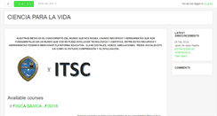 Desktop Screenshot of cienciapv.com
